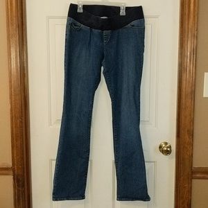 Liz lange maternity jeans low panel size 6